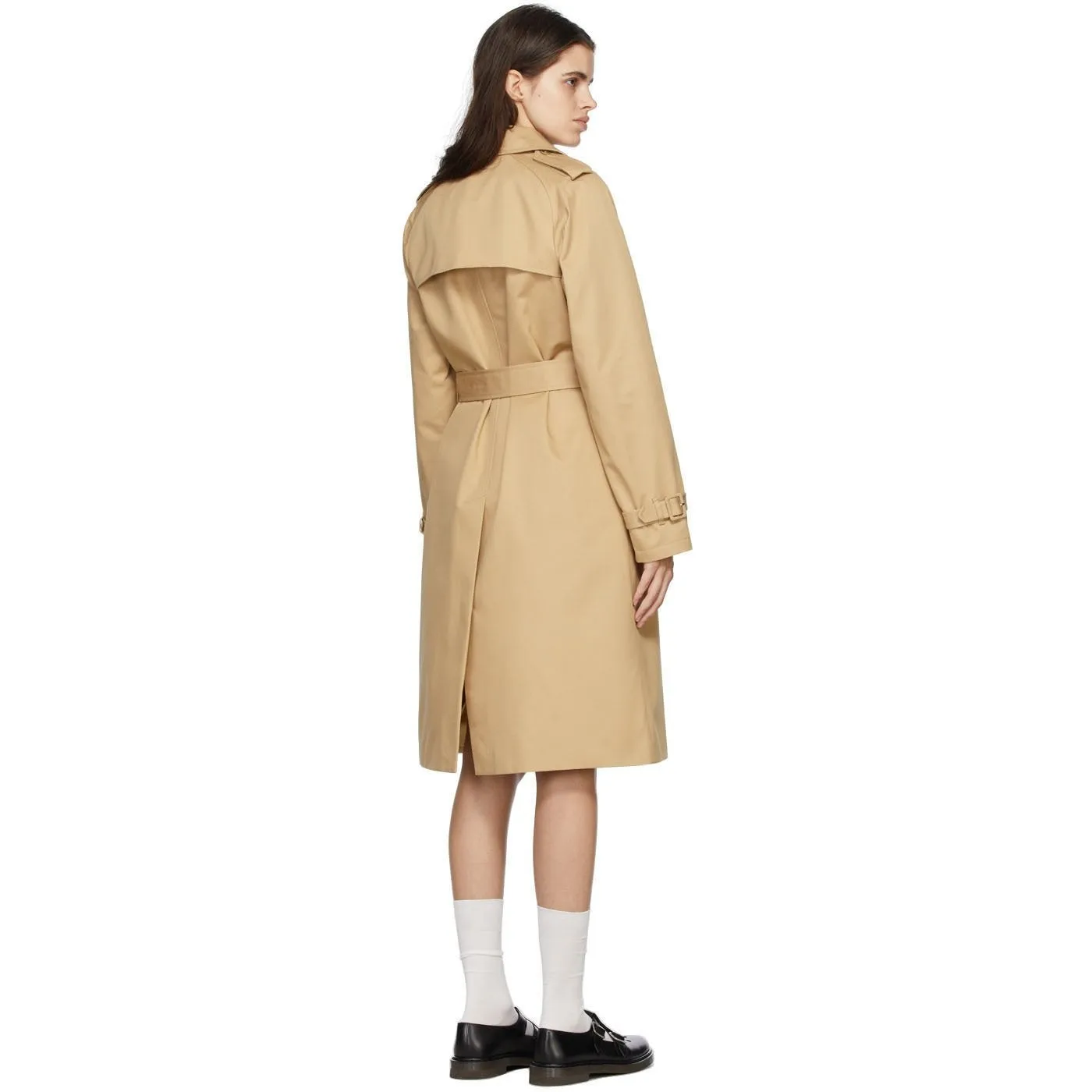 A.P.C. Beige Greta Trench Coat