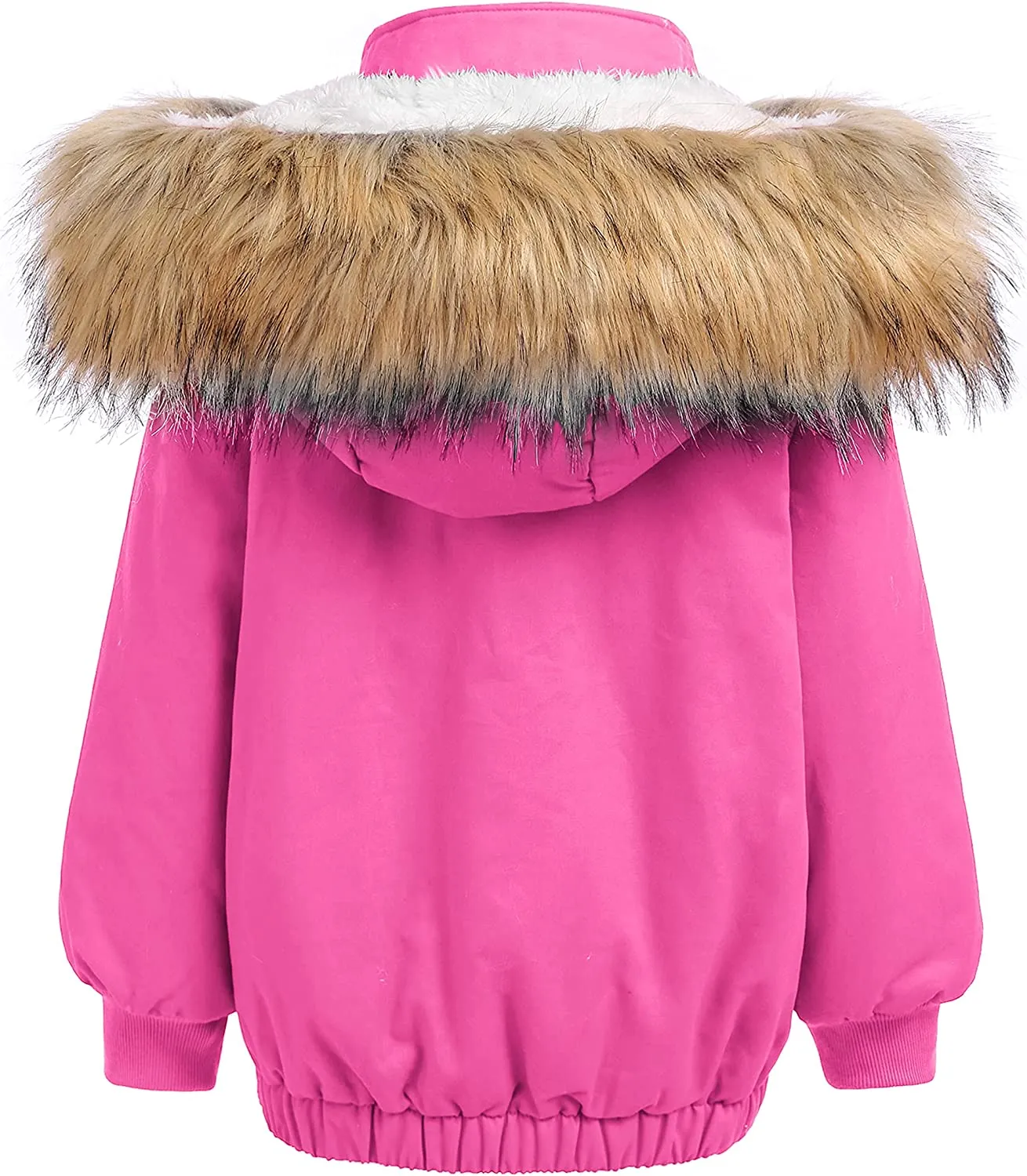 Arshiner Kids Girls Winter Coats Warm Thick Padded Hooded