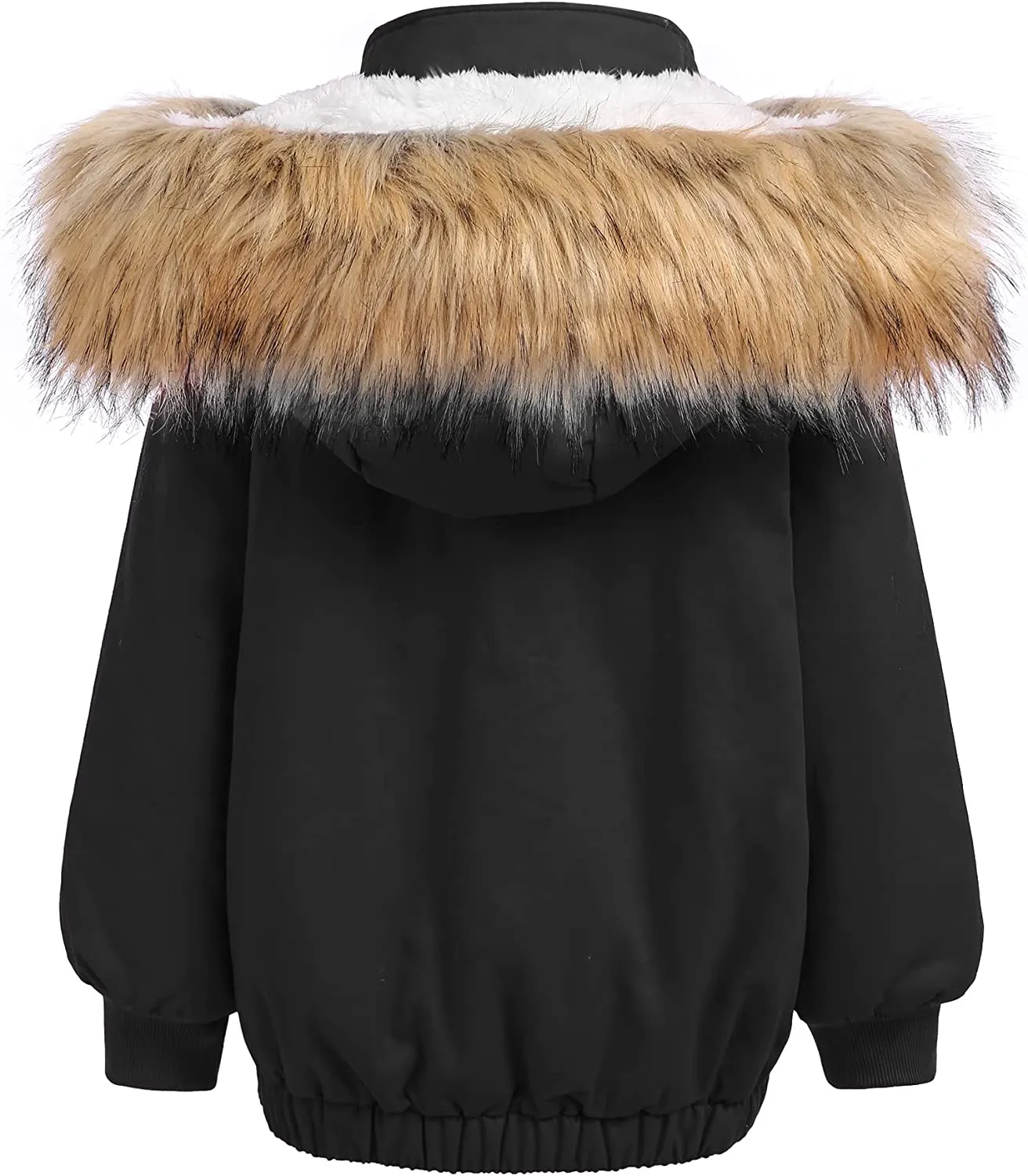 Arshiner Kids Girls Winter Coats Warm Thick Padded Hooded