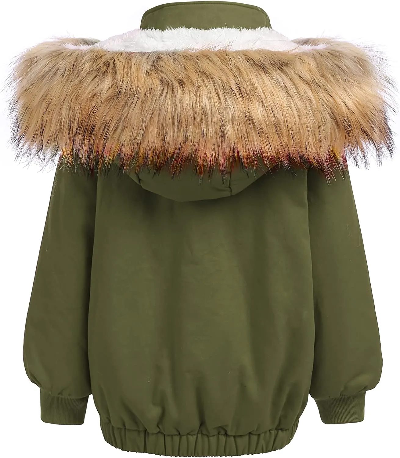 Arshiner Kids Girls Winter Coats Warm Thick Padded Hooded
