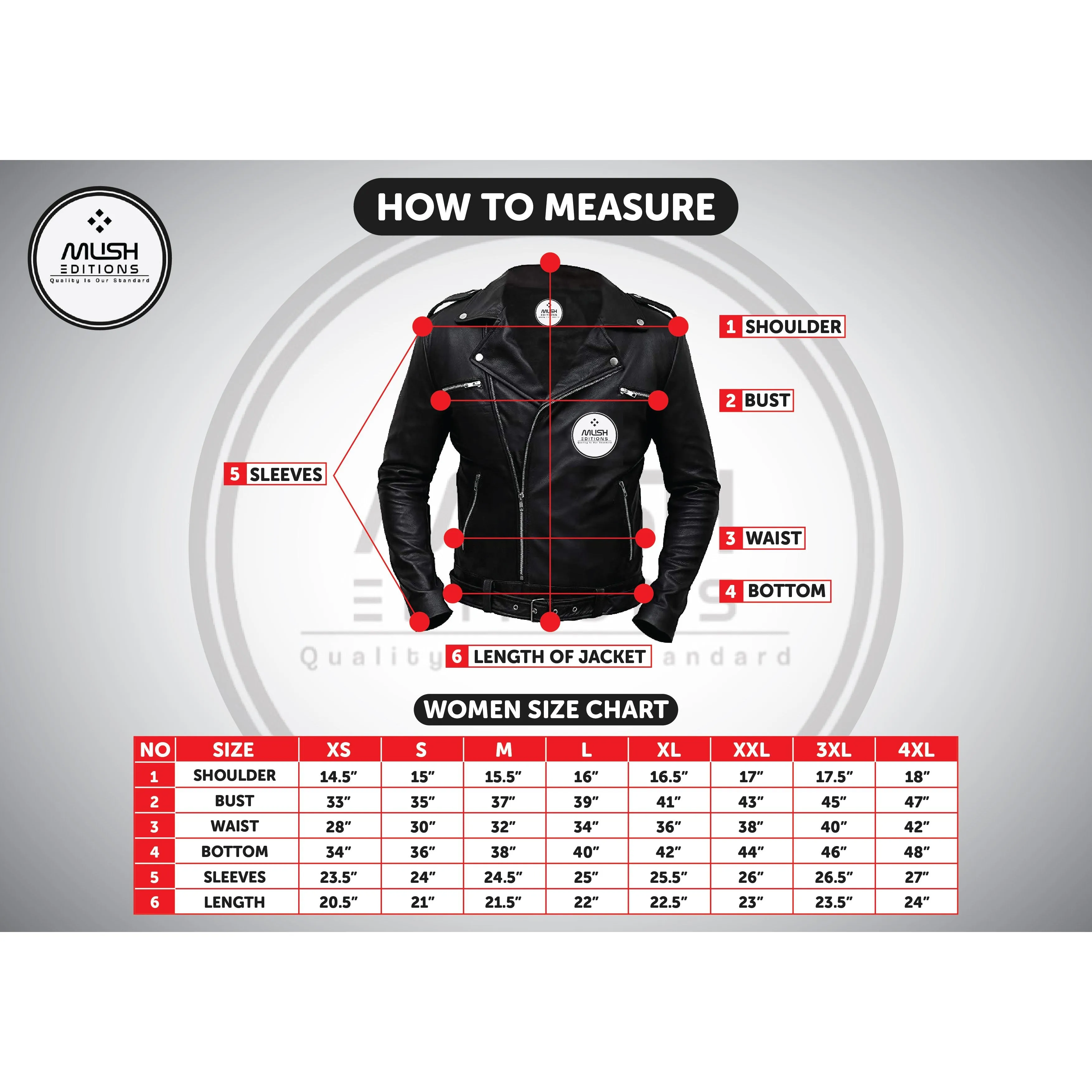Black Women Motorcycle Leather Jacket