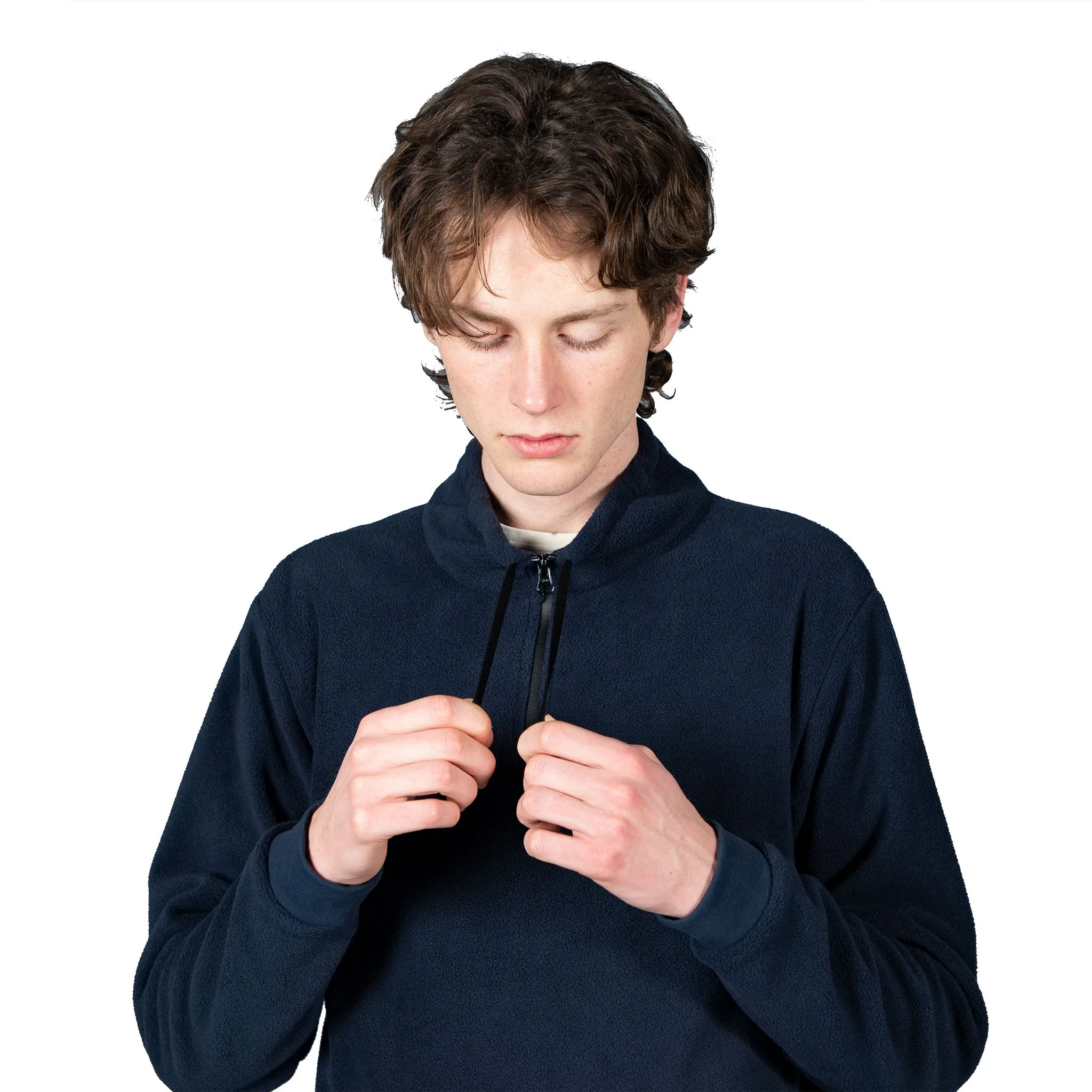 Crieff Fleece - Navy