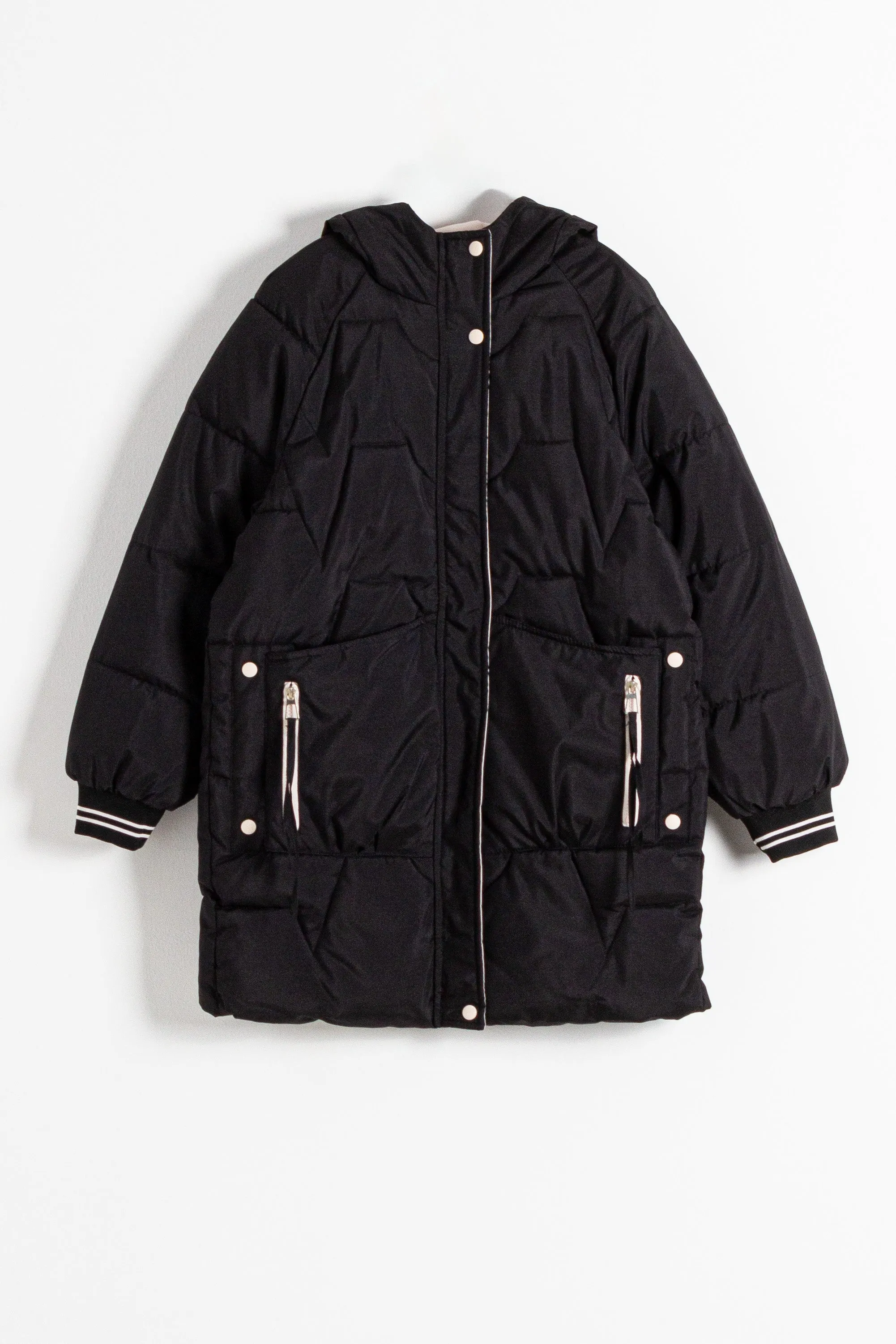DETAIL HOODED PARKA