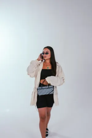 Dior cream windbreaker jacket  - AJC0032