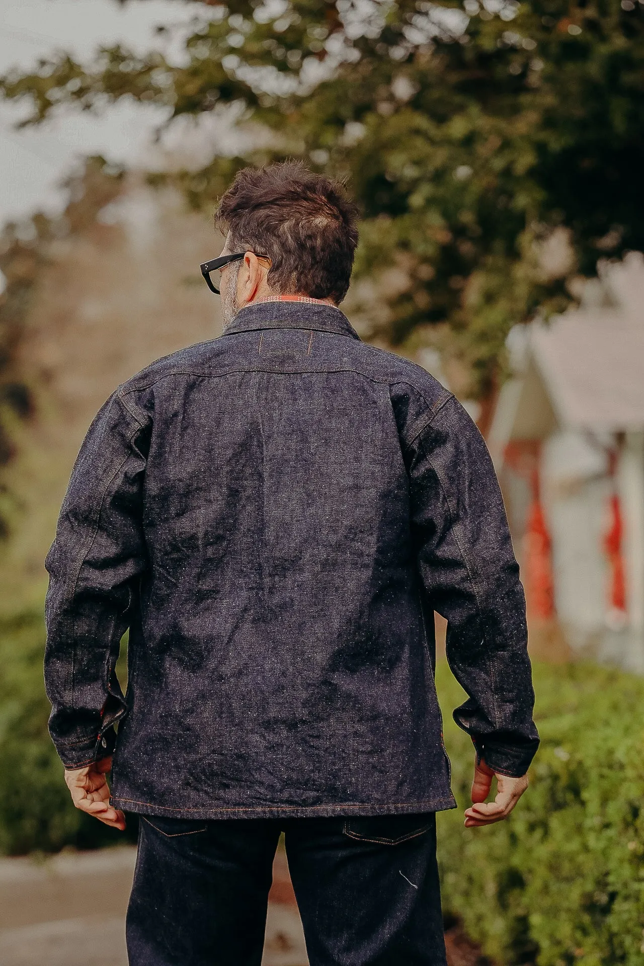 Fiction Romance Jacket- 13oz. Awa-Ai Denim (SC13203)