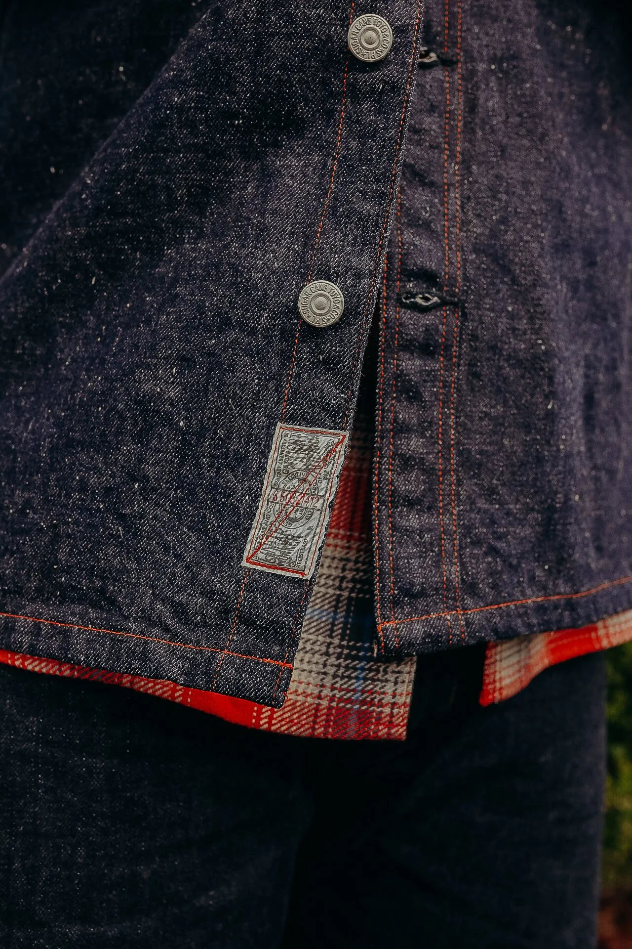Fiction Romance Jacket- 13oz. Awa-Ai Denim (SC13203)