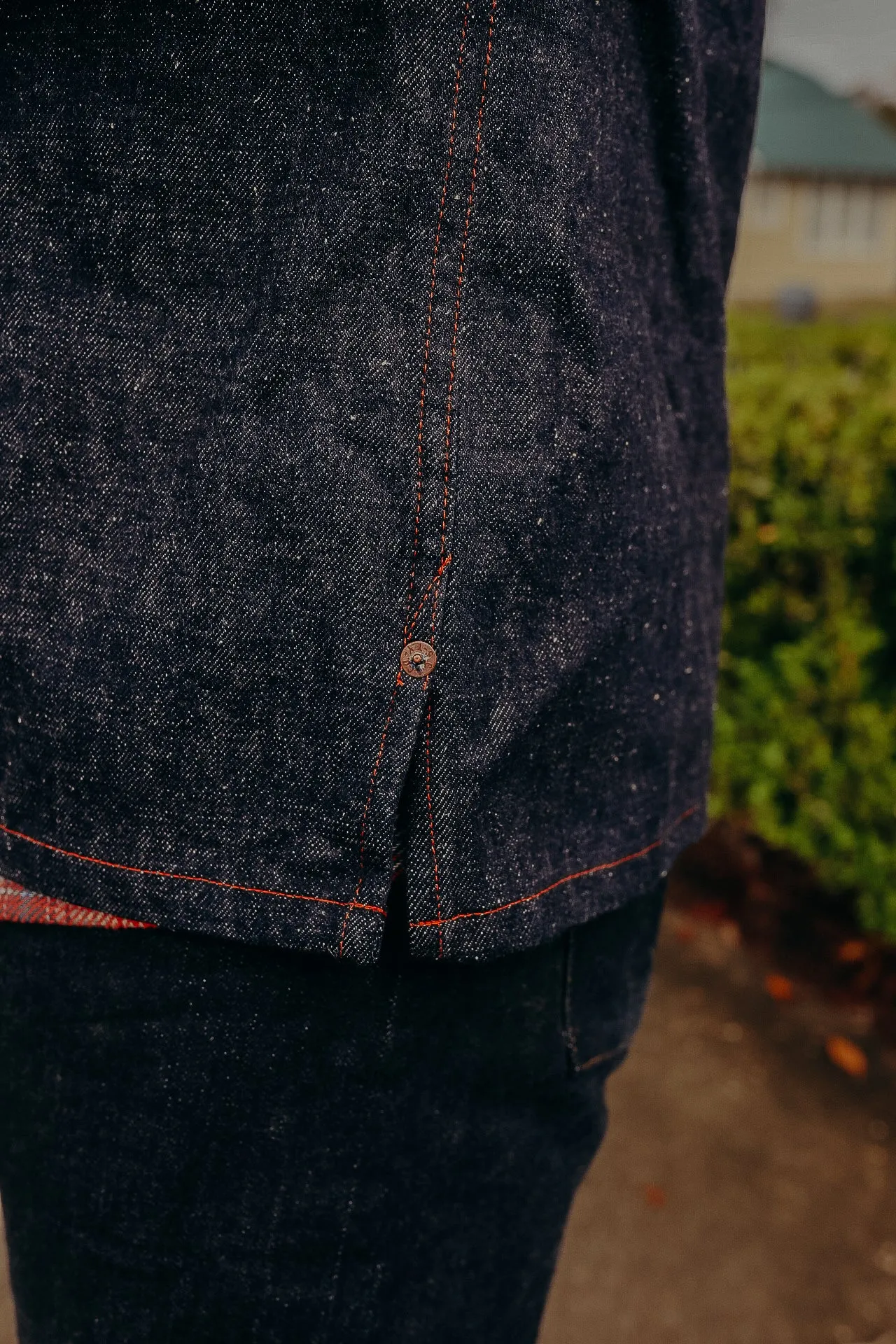 Fiction Romance Jacket- 13oz. Awa-Ai Denim (SC13203)