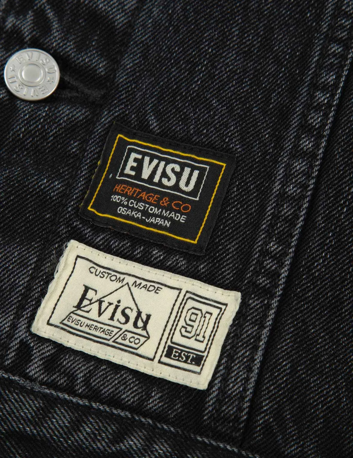 Godhead Appliqué Denim Jacket