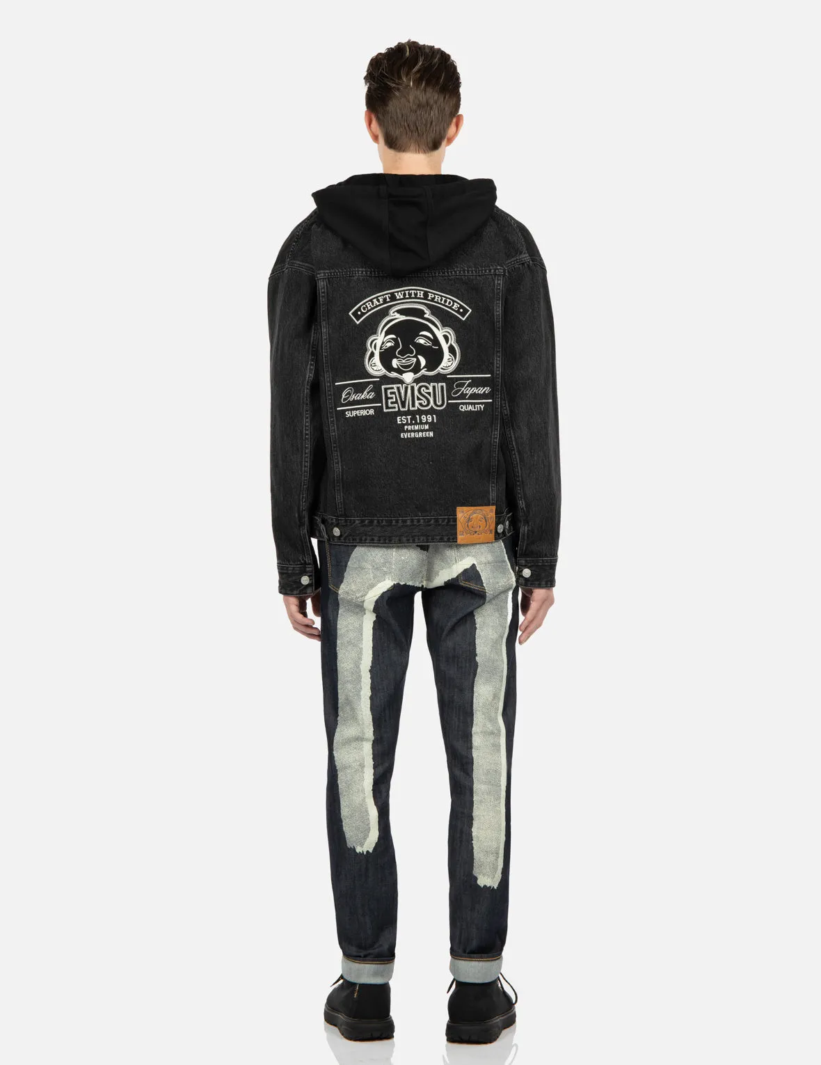 Godhead Appliqué Denim Jacket