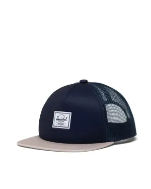 HERSCHEL Whaler Mesh Classic Hat Peacoat/Pelican Classic Label