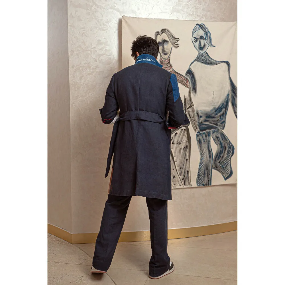 Jatin Malik Jmc Overcoat (Set of 3)