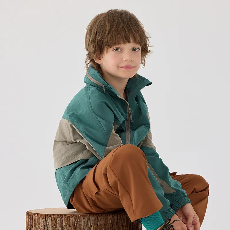 Jollybean BreezeShield Kids' Light Windbreaker Jacket （120-170/5y-Adult）