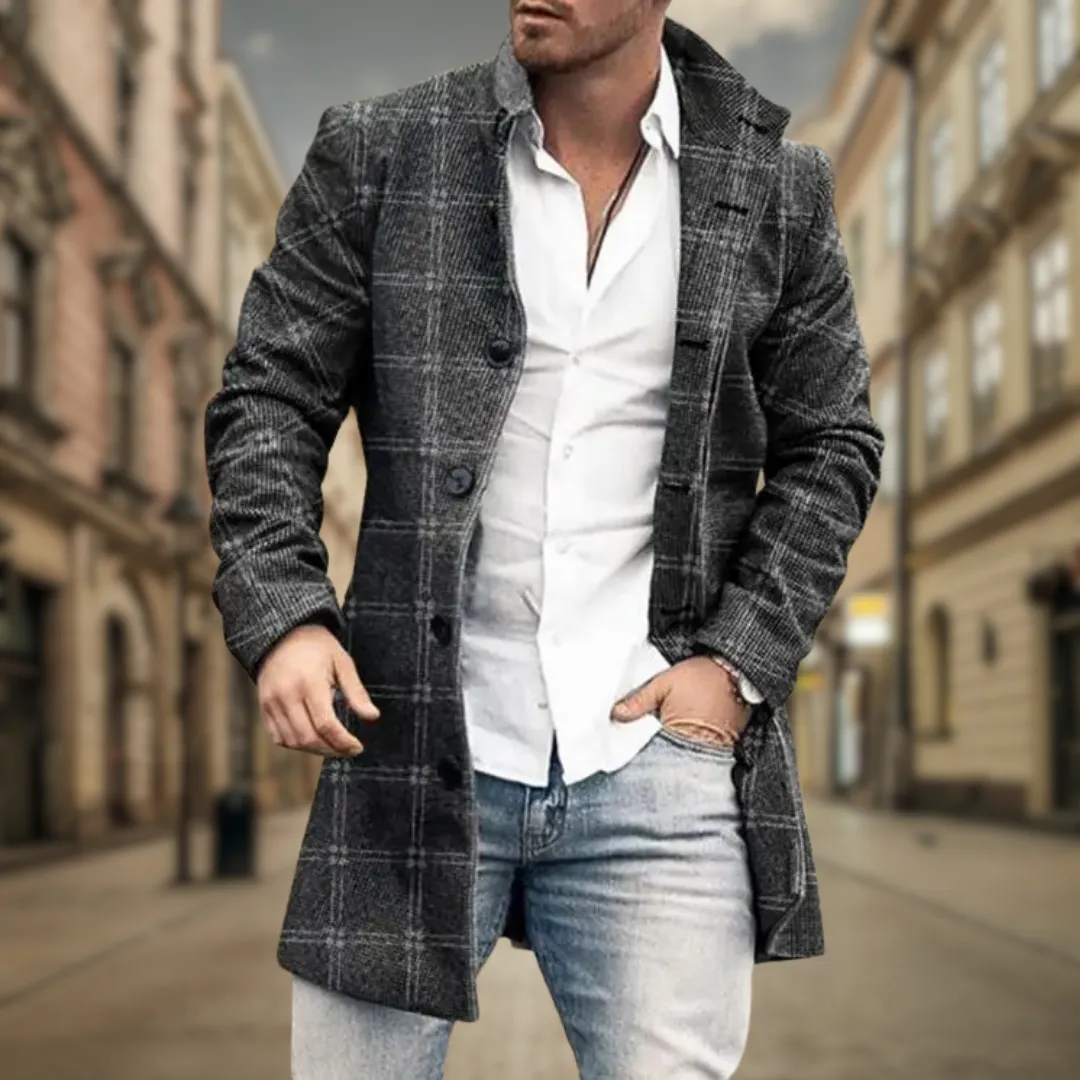 Kian | Modern Autumn Overcoat