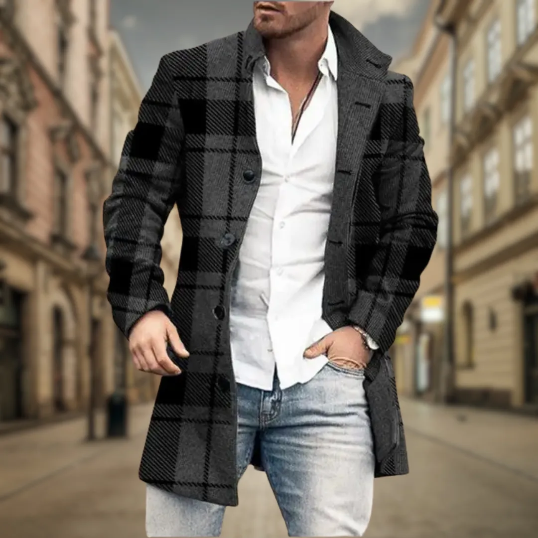 Kian | Modern Autumn Overcoat