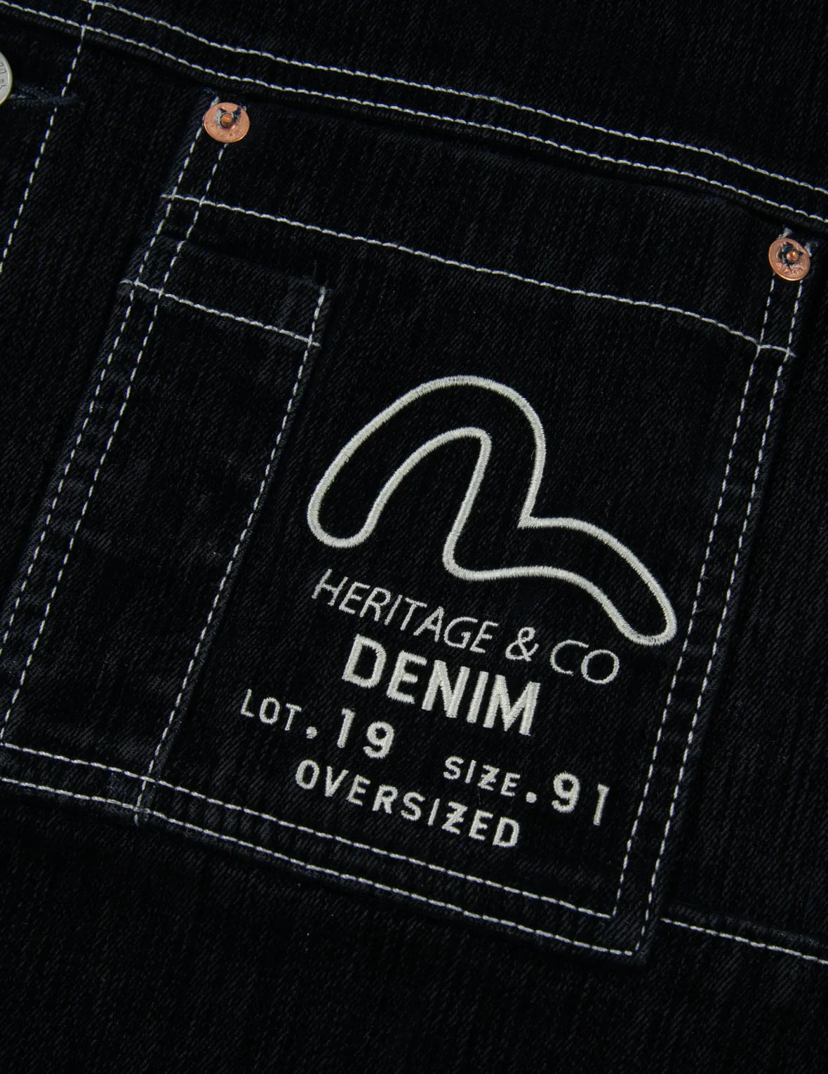 Logo Embroidery Velvet Denim Jacket