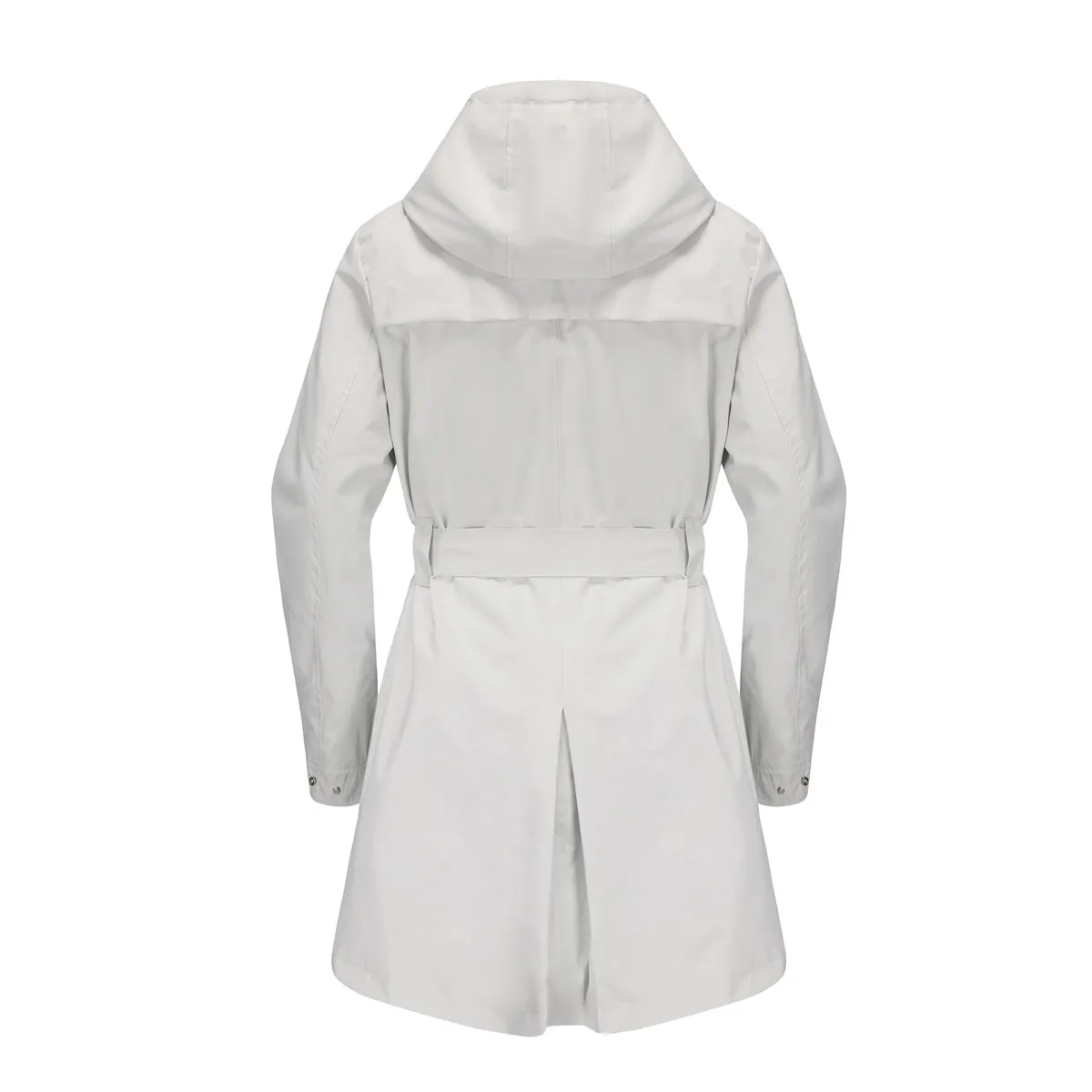 Long Hooded Waterproof Thin Casual Loose Trench Coat