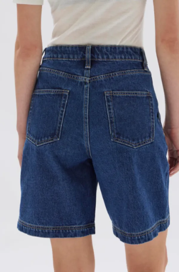 Longline Denim Short Heritage Blue