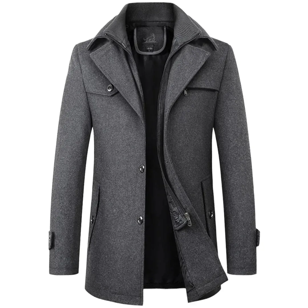 Maximilian | Classic Men's Overcoat made of Wool
