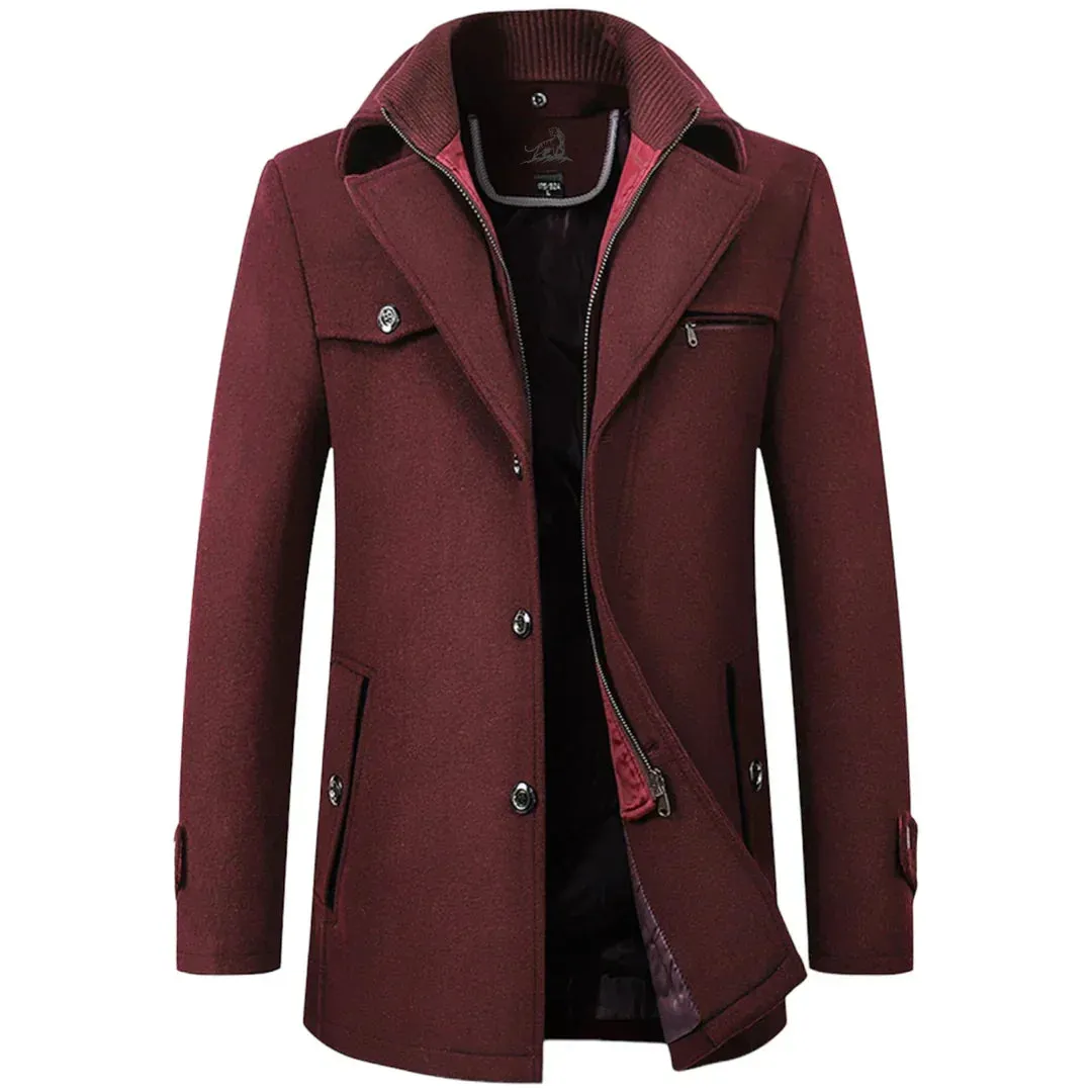 Maximilian | Classic Men's Overcoat made of Wool