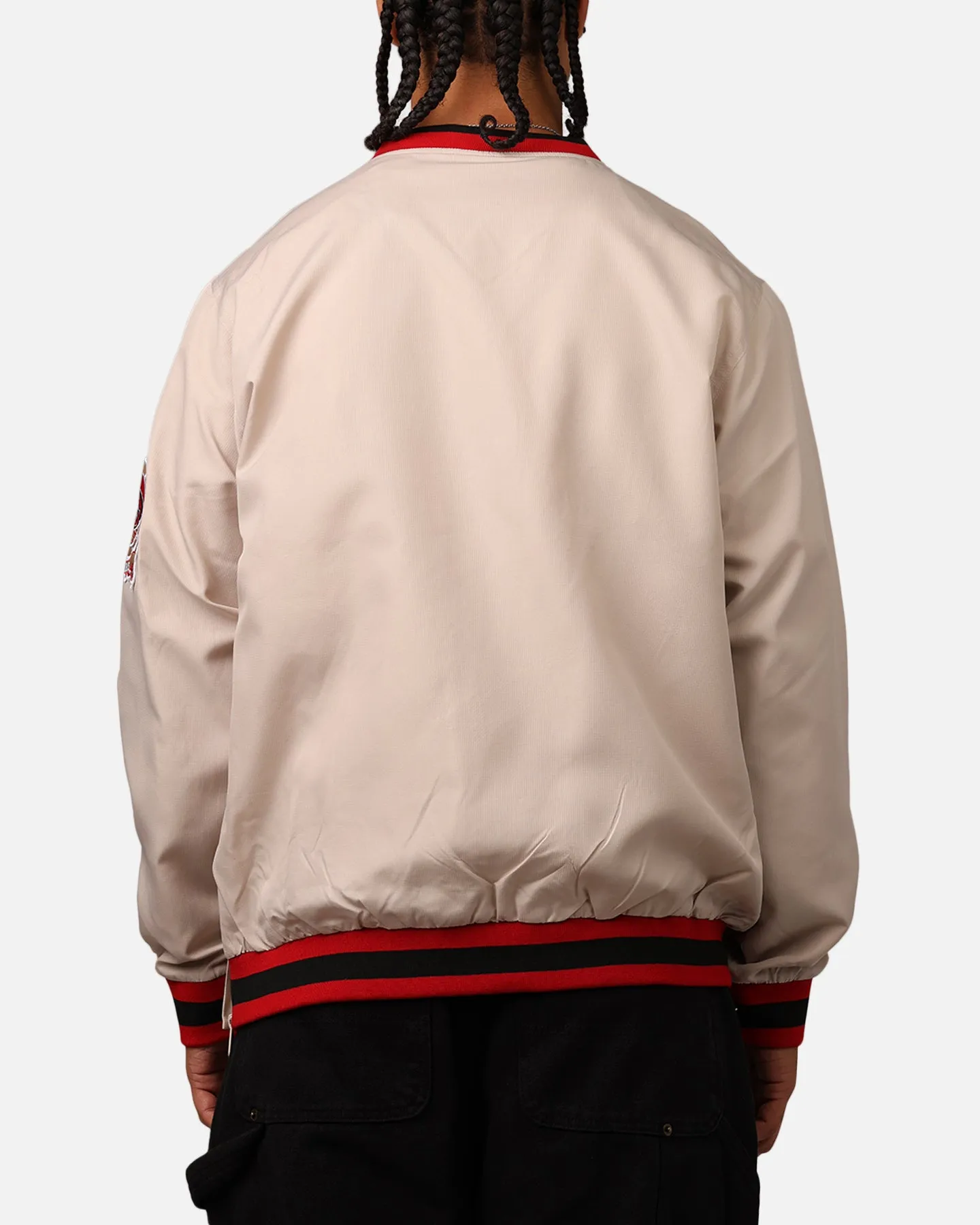 New Era San Francisco 49ers Sports Classics Pullover Windbreaker Stone/OTC