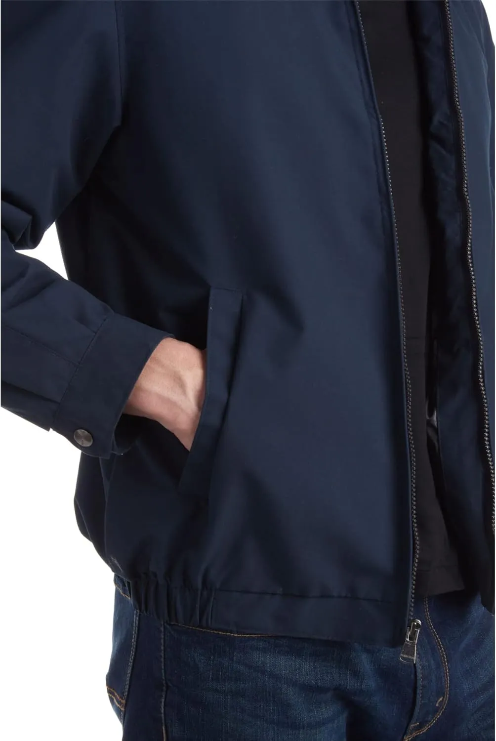Perry Ellis Golf Jacket  Microfiber Lightweight Jacket Waterproof Full Zip Golf Windbreaker For Men (Sizes S3XL)