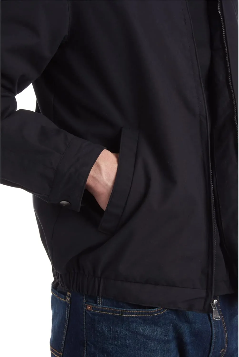 Perry Ellis Golf Jacket  Microfiber Lightweight Jacket Waterproof Full Zip Golf Windbreaker For Men (Sizes S3XL)