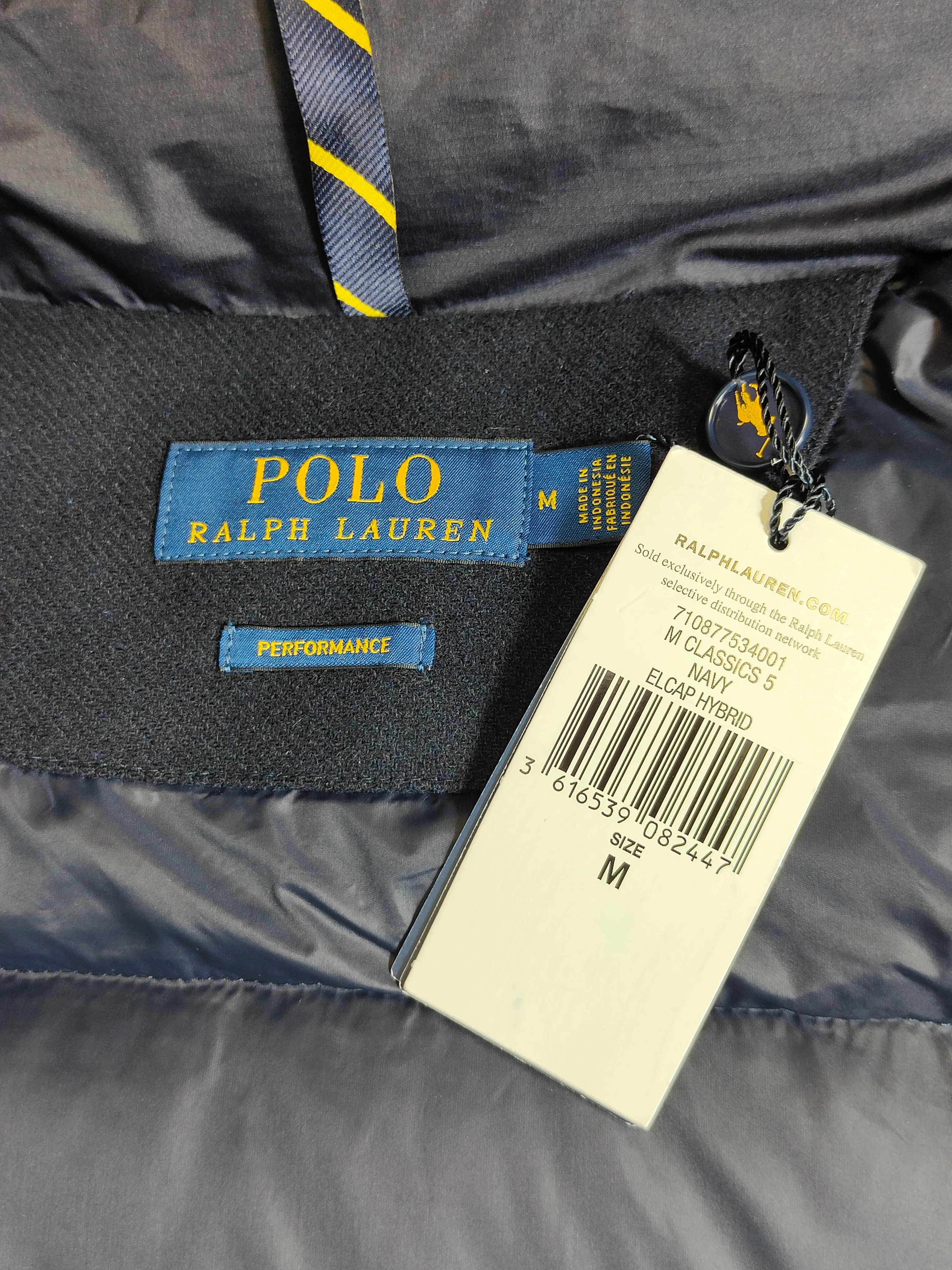 Polo Ralph Lauren Men's Wool Down Puffer Jacket in Navy M