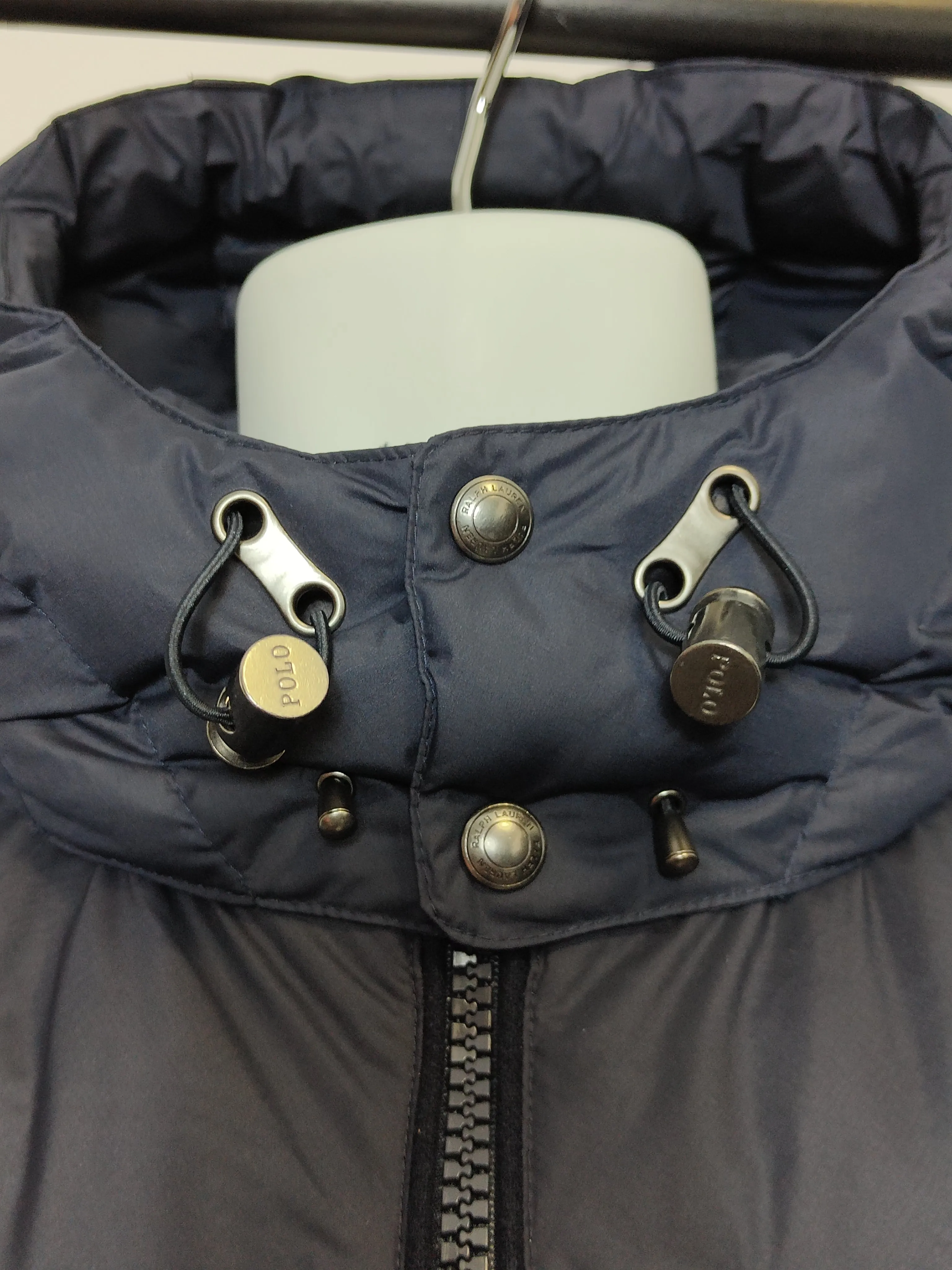 Polo Ralph Lauren Men's Wool Down Puffer Jacket in Navy M