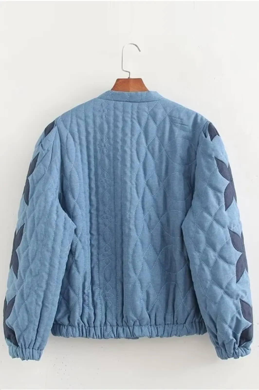 Quilted Blue Jacket