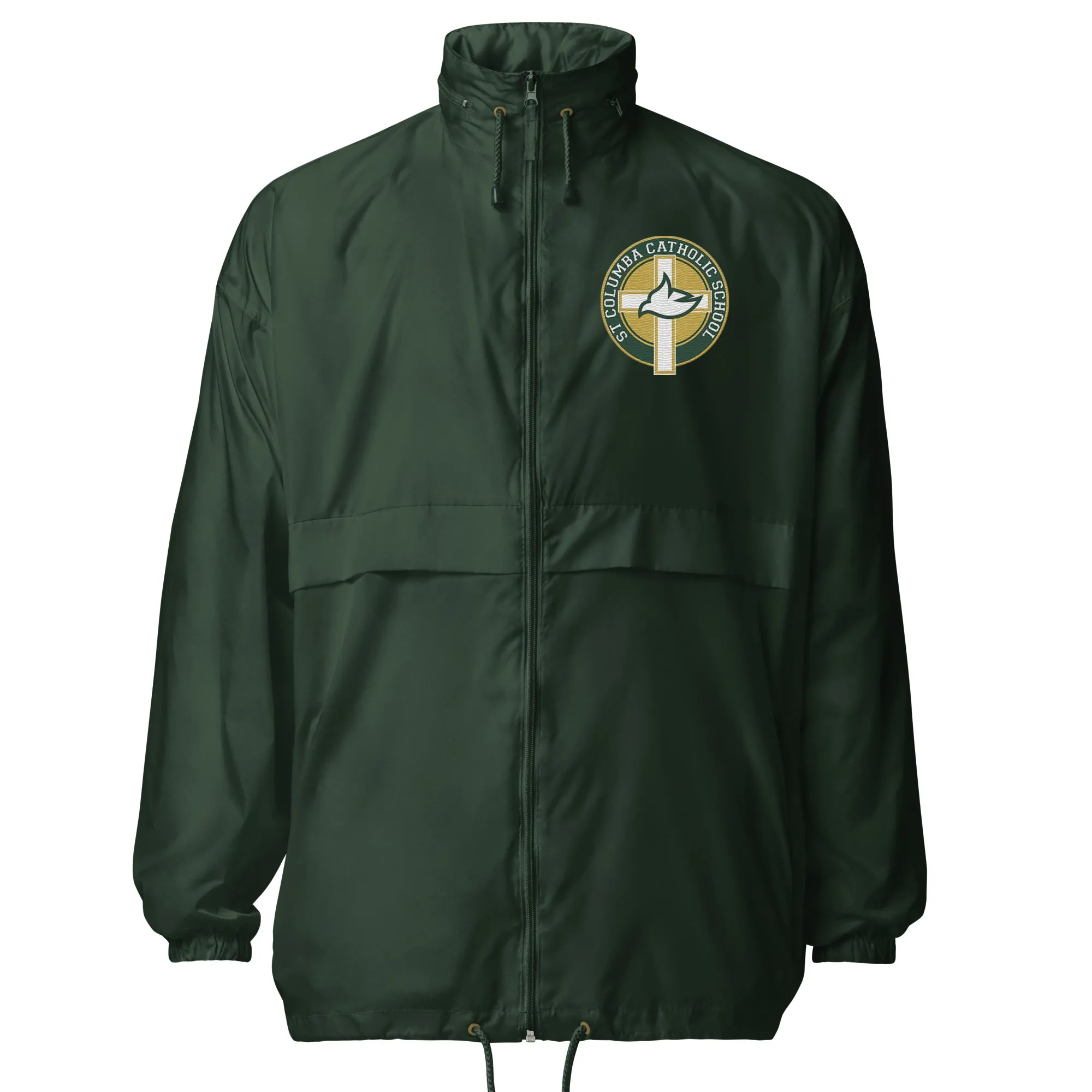 Snooty Fox Art Unisex Windbreaker - St Columba