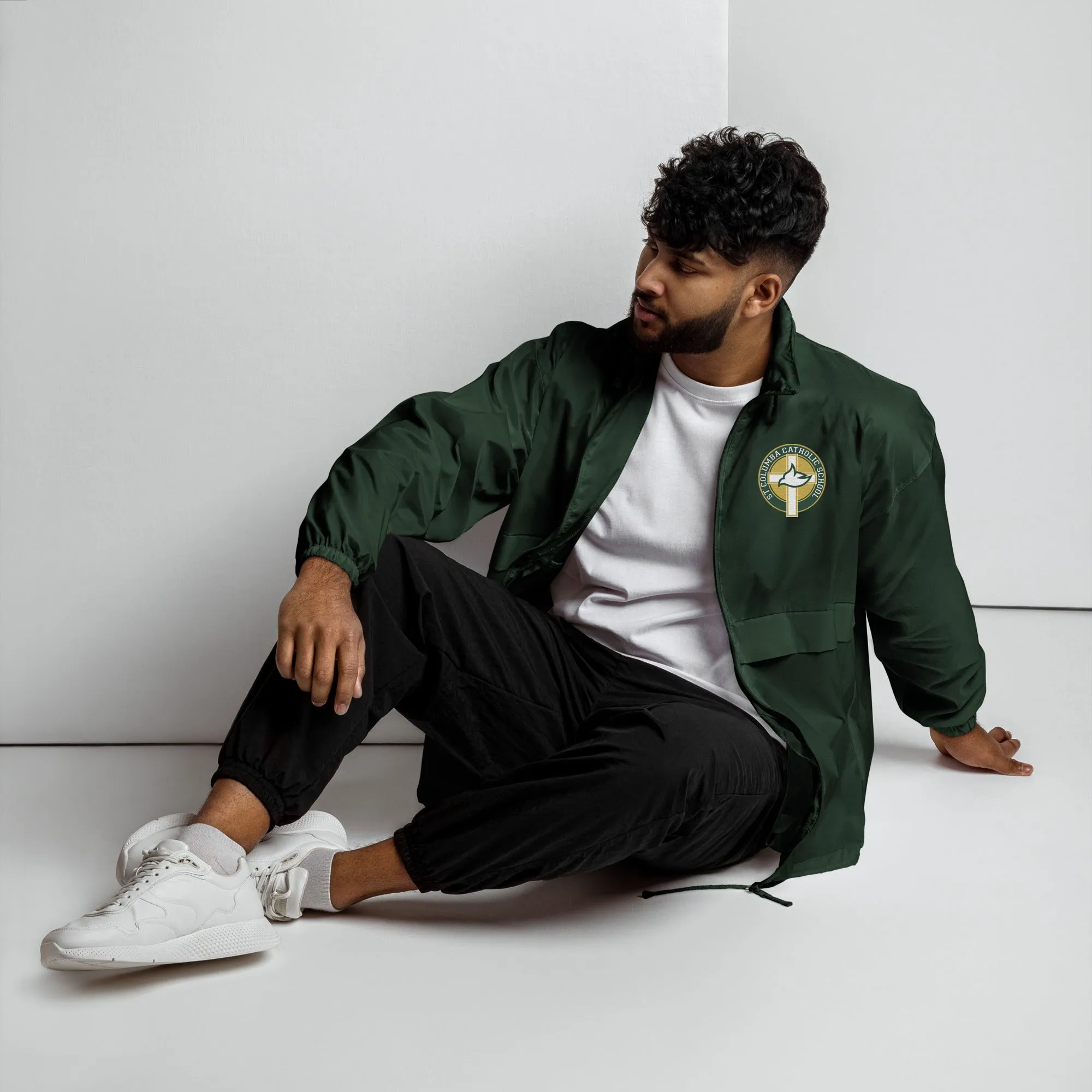 Snooty Fox Art Unisex Windbreaker - St Columba
