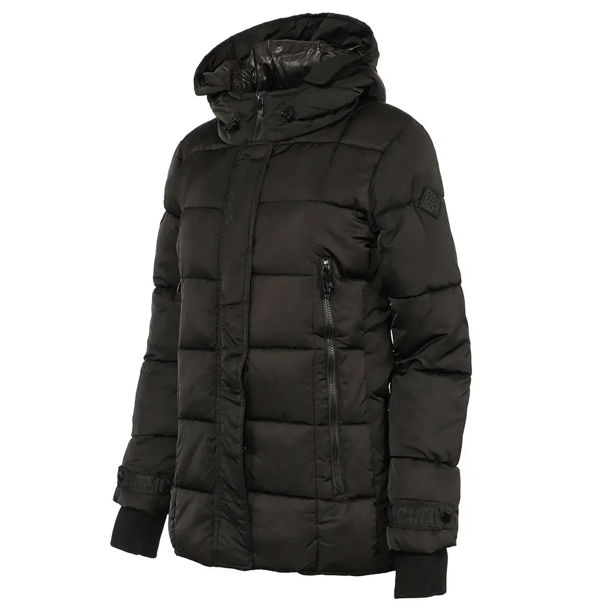 Steve Madden Women's Hooded Puffer Jacket