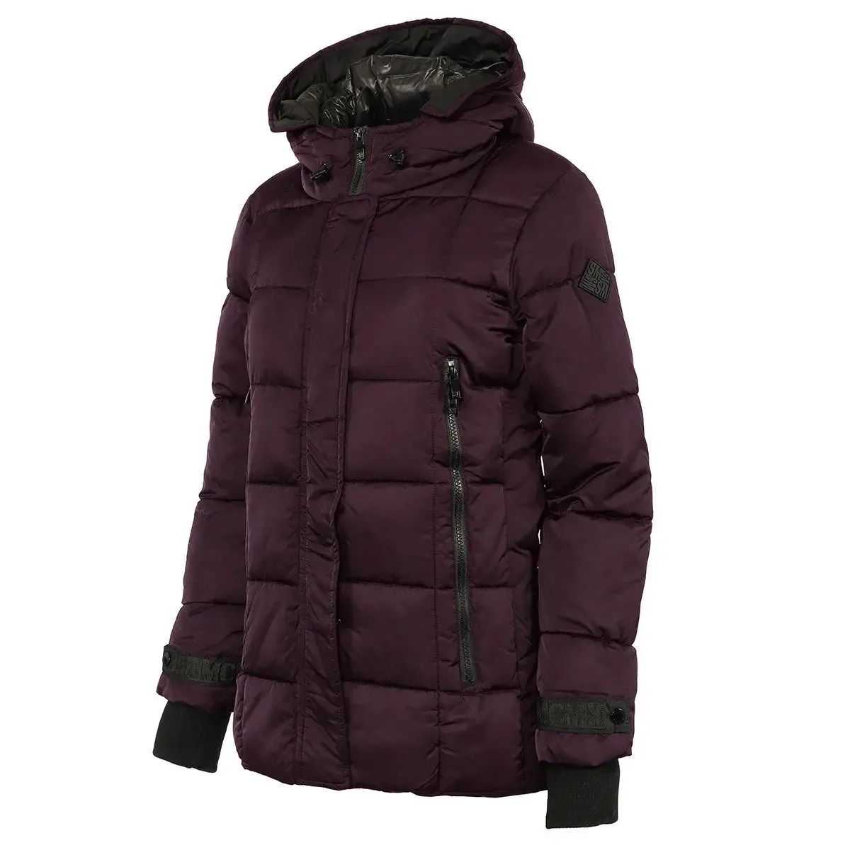 Steve Madden Women's Hooded Puffer Jacket