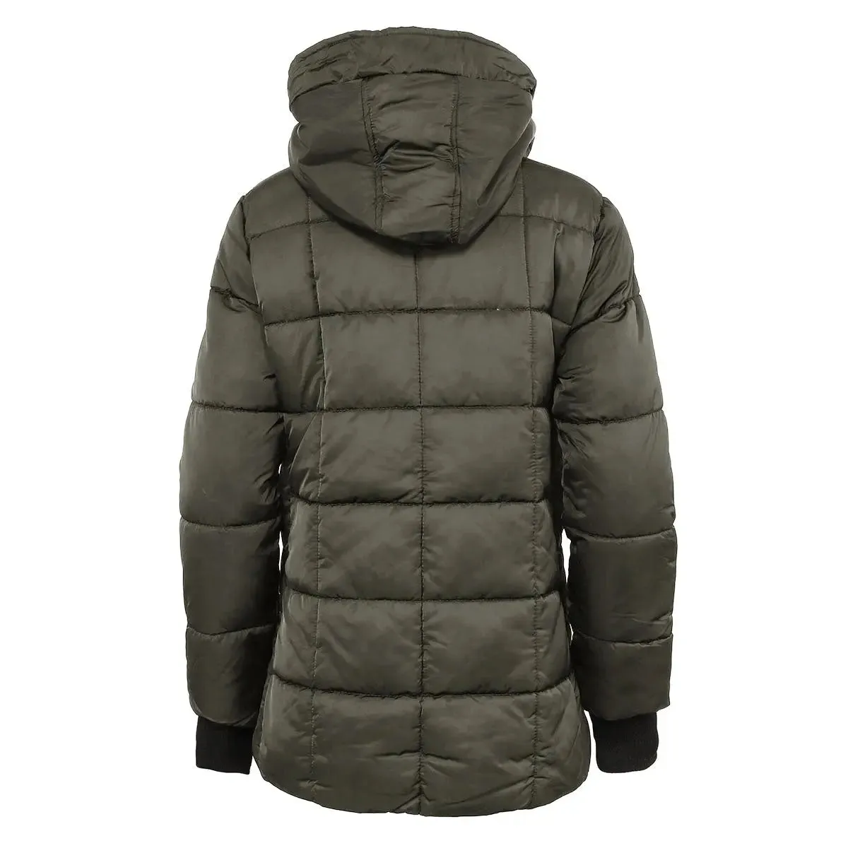 Steve Madden Women's Hooded Puffer Jacket