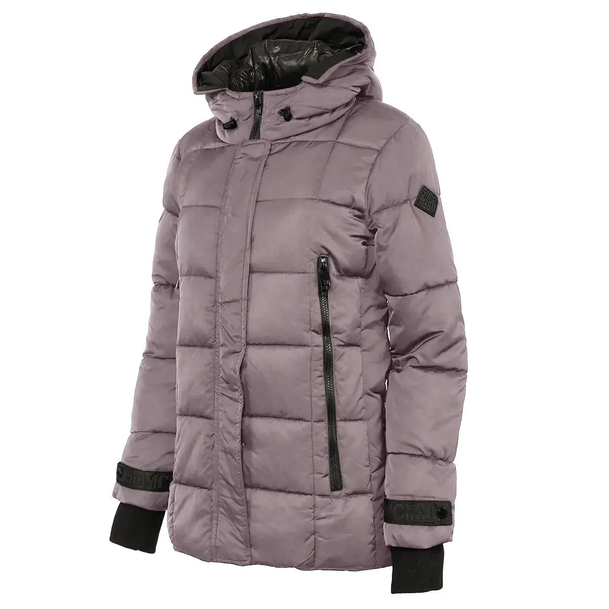 Steve Madden Women's Hooded Puffer Jacket