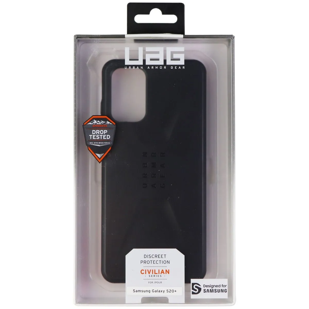 Urban Armor Gear Civilian Series Hard Case for Samsung Galaxy (S20 ) - Black