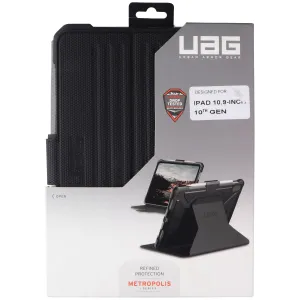Urban Armor Gear Metropolis Case for Apple iPad (10.9-inch) 10th Gen - Black