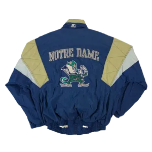Vintage Notre Dame “Starter” Windbreaker Jacket