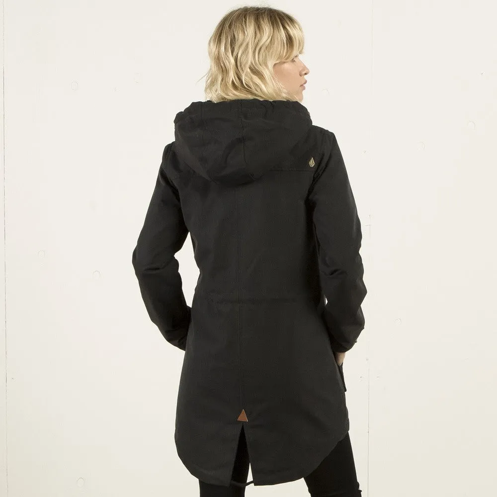 VOLCOM walk on by parka (black)